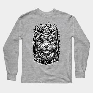 Tigers Mind Eye Long Sleeve T-Shirt